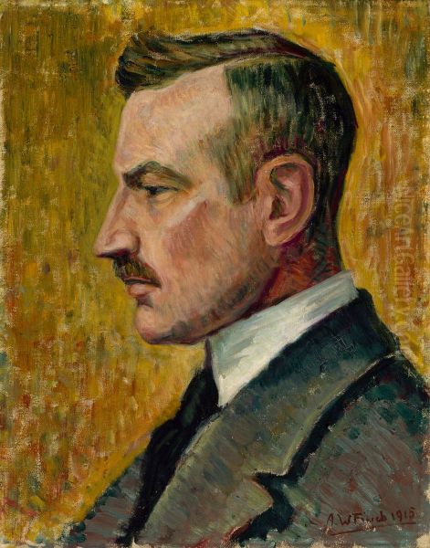 Portratt av artisten Magnus Enckell - view 1