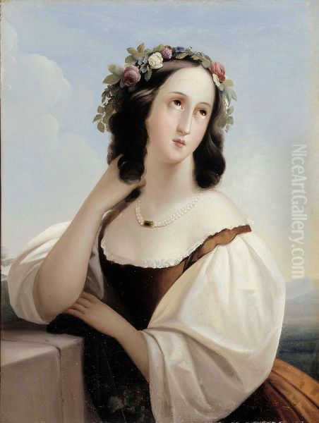 Portrait of a Young Woman - view 1