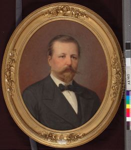 Portrait of K. J. Edelskold by Erik Johan Lofgren