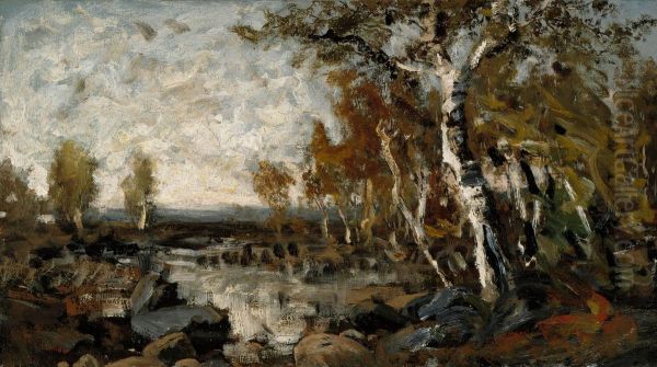 Birches by the Water - view 1