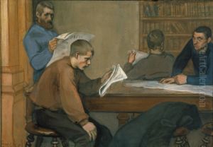 Reading Room by Magnus Enckell