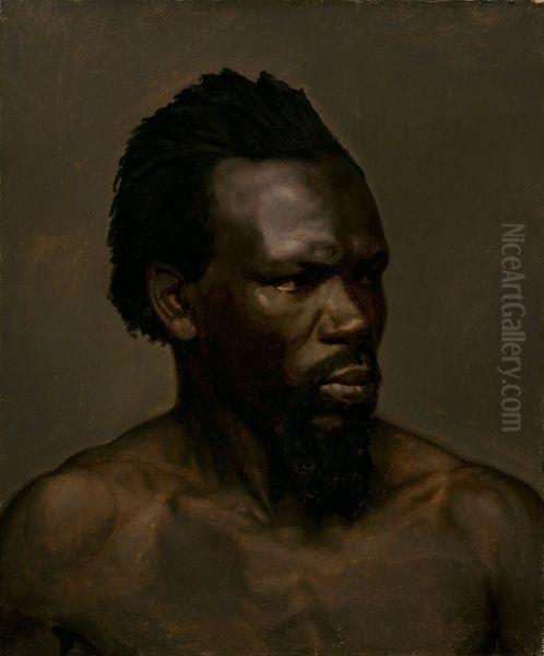 Bust portrait of a black man - view 1