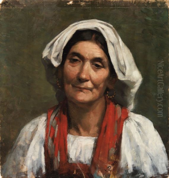 Old Provencal Woman - view 1