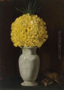 A Flower Picture by Adolf von Becker