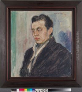 Portratt av en man (Yrjo Ramstedt) by Jalmari Ruokokoski