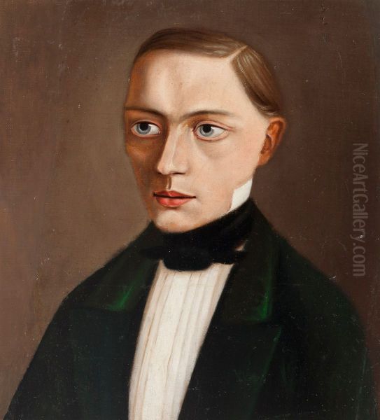Portrait of Frithiof Holmberg - view 1
