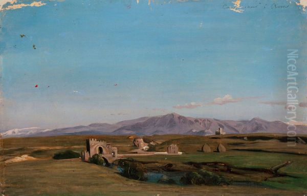 Landscape from Italy, Study - view 1