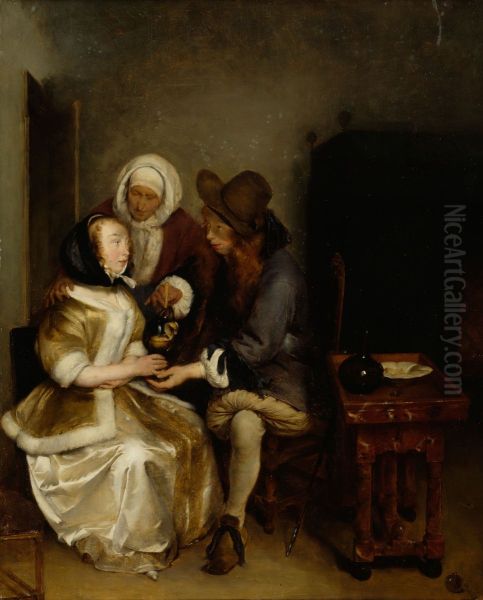 Interior, kopia efter Gerard ter Borchs original - view 1