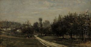 Butry-sur-Oise by Charles-Francois Daubigny