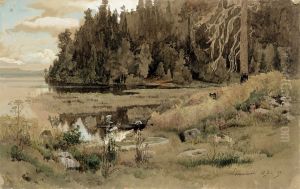 Rantamaisema Leppalahdelta