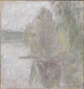 Lakeside Landscape by Ellen Thesleff