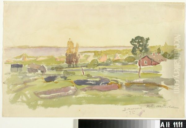 Landscape Study from Bomarsund - view 1