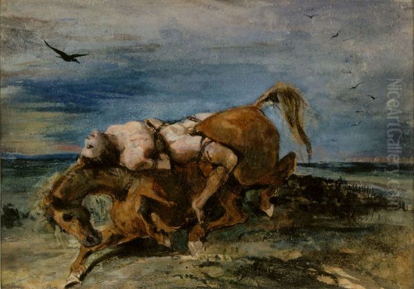 Mazeppa on the Dying Horse - view 1