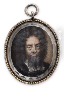 Portrait of a man by Elias Brenner
