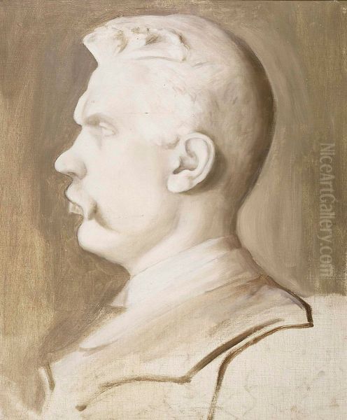 Albert Edelfelt (Ville Vallgrenin veistoksen mukaan) - view 1