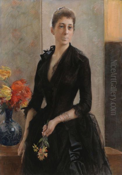 Portrait of Mme Weissgerber de Stragewicz, later Mme R. Berenger - view 1