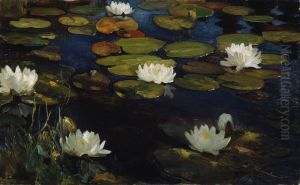 Nackrosor, studie till Ynglingen och sjojungrun ; Nackrosor by Albert Edelfelt