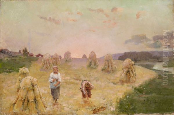 Harvest folk - view 1