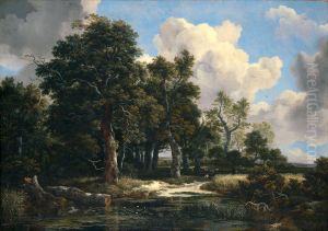 Waldlandschaft by Jacob Van Ruisdael