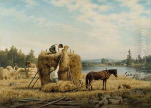 Harvesters by Ferdinand von Wright