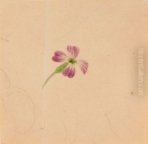 Violetti ristikukkainen by Wilhelm Von Wright