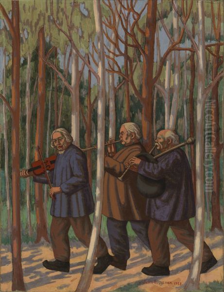 Three Players - view 1