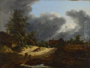 Cottages on the Dunes by Jacob Van Ruisdael