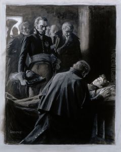 Wilhelm von Schwerin, Illustration for Finland in the 19th Century by Albert Edelfelt
