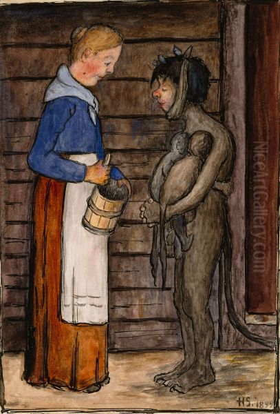 The Farmer's Wife and the Poor Devil - view 1