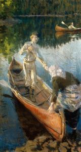 Midsummer Night by Akseli Valdemar Gallen-Kallela