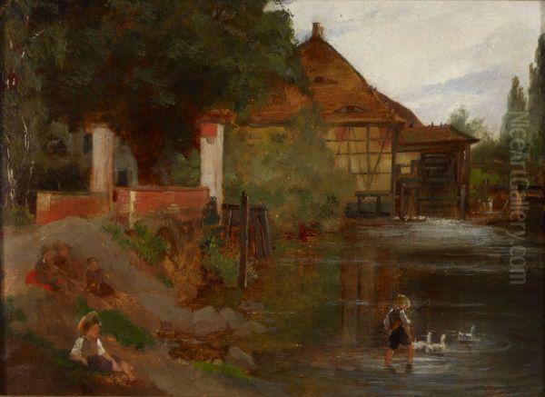 Milldam, Landscape from Germany - view 1