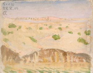 Suez Canal Beach by Akseli Valdemar Gallen-Kallela