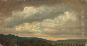 Pilvinen taivas, harjoitelma by Werner Holmberg