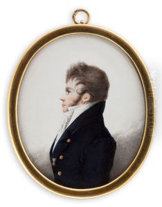 Majuri Carl Gustaf Gillberg by Jacob Axel Gillberg