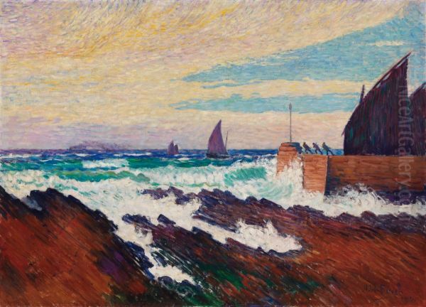 Rosehearty pier (Roseheartyn aallonmurtaja) - view 1