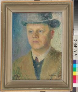 Portrait of a Man (Martti Lindforss, Artist's Brother)