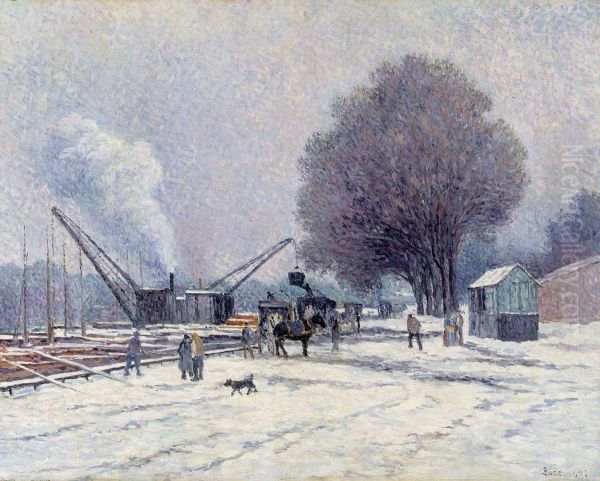 Boulognekajen vid Seine - view 1