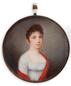 Rouva Catarina Maria Charlotta Wallenstrahle by Johan Erik Bolinder
