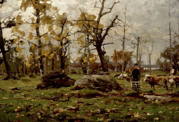 Landscape Study from Eckero - view 1