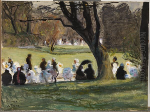 Parkbild fran Paris - view 1