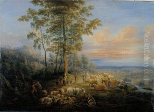 Cattle with cowherds