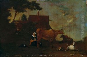 Milking the cow by Norbert Grund