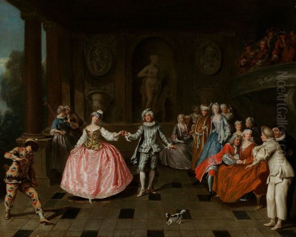 The masquerade ball - view 1