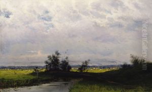 Landscape from lowlands near Haarlem Landscape from lowlands near Haarlem