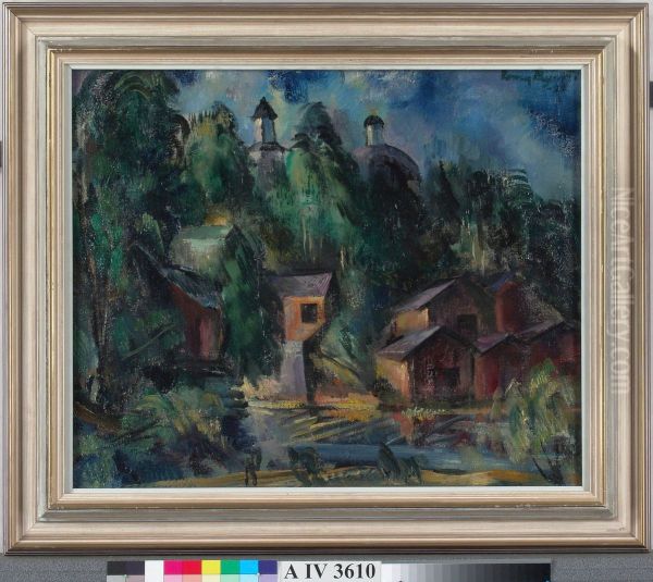 Motiv fran Saarijarvi - view 1