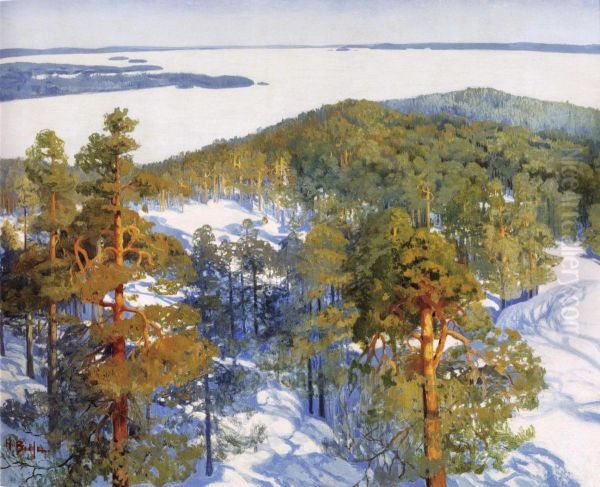 Talvinen nakoala Pyynikilta - view 1