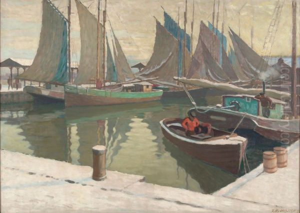 Wintery Harbour View - view 1