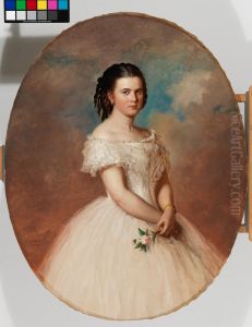 Portrait of Miss Maria Emilia Thunberg by Erik Johan Lofgren