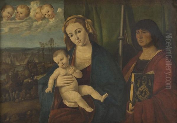 Virgin and Child with Saint James the Great - view 1