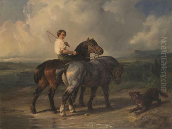 Two Horses - view 1